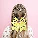 SIQUK 8 Pieces Unicorn Cheer Hair Bows with Elastic Hair Bands Colorful Unicorn Bow for Girls(Bonus: 1 pc Storage Bag)