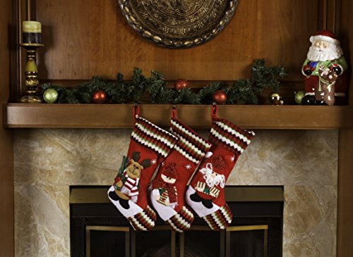4 Pcs+Set+Classic+Christmas+Stockings