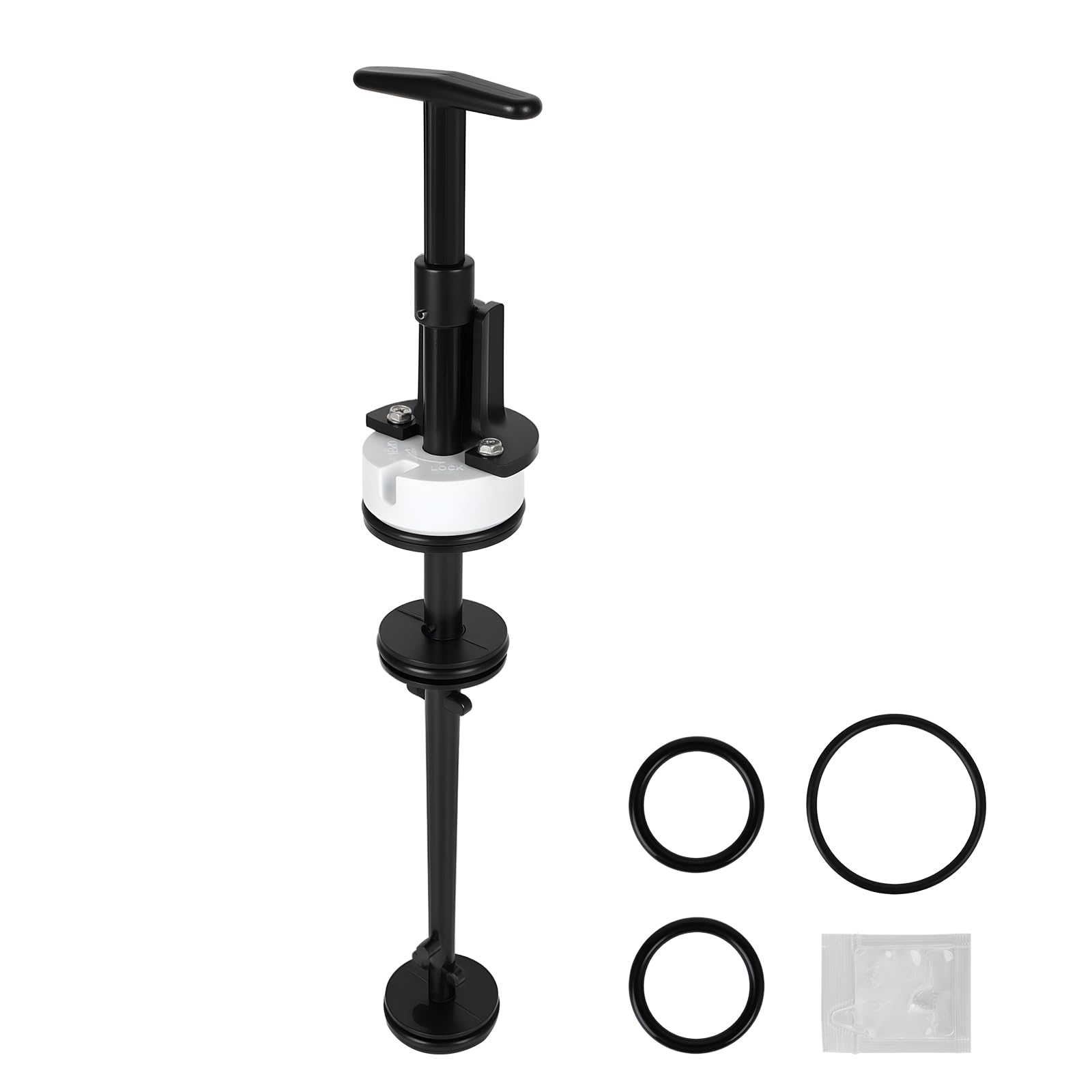 Photo 1 of 273241 Piston Rod Assembly, Compatible with Pen tair Pool and Spa Multiport Valve 2" PVC Push-Pull Slide Backwash Valve, Replaces 273241Z 261047 261165