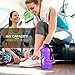 TOPWARE Dishwasher Safe New Material Tritan Plastic Hot Cold Water Jug Container Big Capacity 2.2L 75oz Half Gallon 1.3L 44oz Large Leakproof BPA Free Water Bottle for Fitness Camping Bicycle Gym