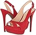 Jessica Simpson Women's Willey Heeled Sandal, Lipstick, 8 Medium US