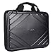 MOSISO EVA Hard Shell Protective Laptop Shoulder Bag Compatible 13-13.3 Inch MacBook Pro, MacBook Air, Notebook, Portable Universal Shockproof Business Messenger Tote Handbag Zipper Travel Case, Black