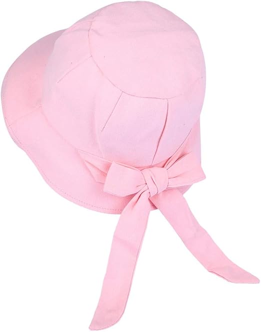 Amazon | 夏の綿のハイキング漁師の太陽の帽子、女性の折りたたみ式ソンブレロ、バケツUV保護ビーチ帽子、通気性の調節可能 (ピンク