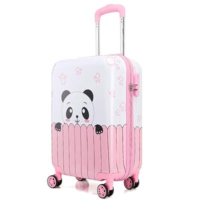 Kids Cartoon Animal Rolling Suitcase Travel Kuwait Ubuy