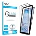 NOVAEAST Screen Protector for Galaxy Note 10 Tempered Glass with Easy Install Frame, 3D Curved Full Coverage, Fingerprint Scanner, 2 Pack