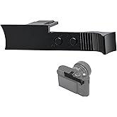 RUHUALIFE Aluminum Camera Thumb Handgrip Thumb Support Grip with Silicone Protective Mat Compatible with Leica Q3