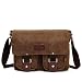 Sechunk Small Retro Cotton Canvas Messenger Bag