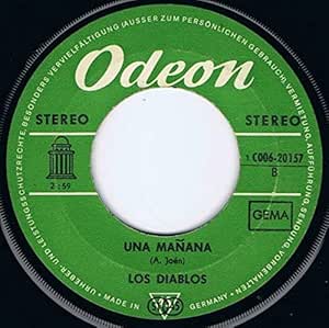 Los Diablos - Un Rayo De Sol - Odeon - 1 C 006-20 157, EMI 1 C 006-20 157