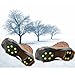 BestDealUSA Cool Over Shoe Studded Snow Grips Ice Grips Anti Slip Snow Shoes Crampons