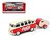 1962 Volkswagen Samba Bus 100 Years Anniversary of the Coca Cola Bottle 1/43 by Motorcity Classics 467433