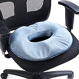 Black Mountain Products Bmp Donut Orthopedic Tailbone Seat Cushion - Grey