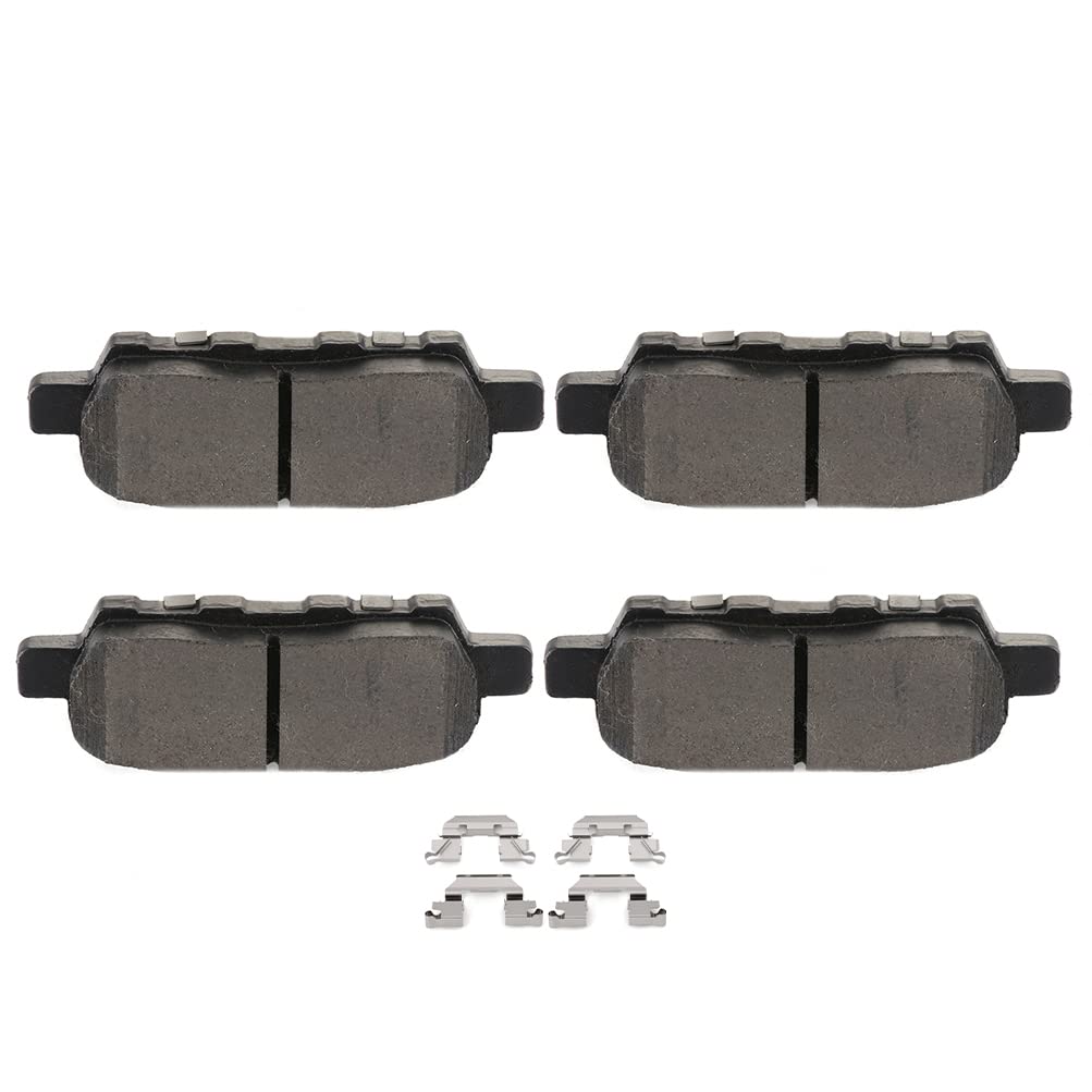 SCITOO D1393 Rear Ceramic Brake Pads Sets Fit For