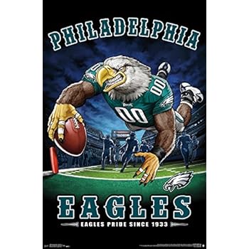 Trends International NFL Philadelphia Eagles - End Zone Wall Poster, 22.375
