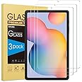 [3-Pack] SPARIN Screen Protector Compatible with Samsung Galaxy Tab S6 Lite 10.4 Inch, 9H Hardness Tempered Glass with S Pen 