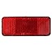 C-Pioneer Bicycle Bike Safety Caution Warning Reflector Disc For Rear Pannier Racks Frame