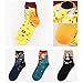 Field4U Women's 4 Pairs Famous Collection Painting Crew Socks - 4 Painting , One Size