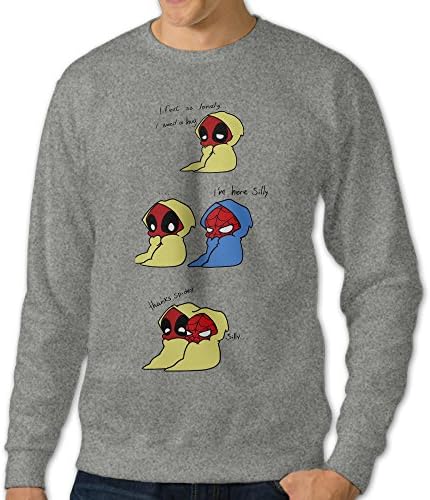 Mens' Spideypool Cool Round Neck Sweater