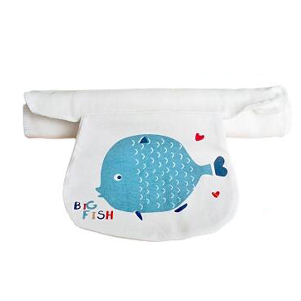 3PCS Breathable Gauze Back Perspiration Wipes Towel Sweat