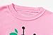 Girl Pajamas 100% Cotton Animal Insect Toddler 2 Piece Shorts Pjs Set
