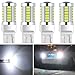 Botepon 4Pcs 7443 T20 7440 7441 7444 992 Led Reverse Light, 5630 33-SMD 900 Lumens 8000K Extremly Bright Led Bulb for Car Led Backup Reverse Lights Tail Brake Stop Lamp 12V White