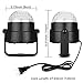 Party Lights Sound Activated, Petronius Disco Ball Strobe Light with Remote Control, Portable DJ Dance Lighting, 7 Colors RGB Lamp for Home Bar Karaoke Birthday Wedding Show Club Pub, 2-Pack