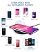 Seneo Upgraded Wireless Charger, Qi Wireless Charging Pad (High-Speed AC Adapter Included) for iPhoneX/8/8+, Galaxy S9/S9+/S8/S8+/Note 8/S7/S7 Edge/Note 5 and All Qi-enabled Devices
