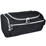 Toiletry Bag,Nylon Makeup Bag,ZYSUN Travel Hanging Toiletry Kit Bag for Women and Men