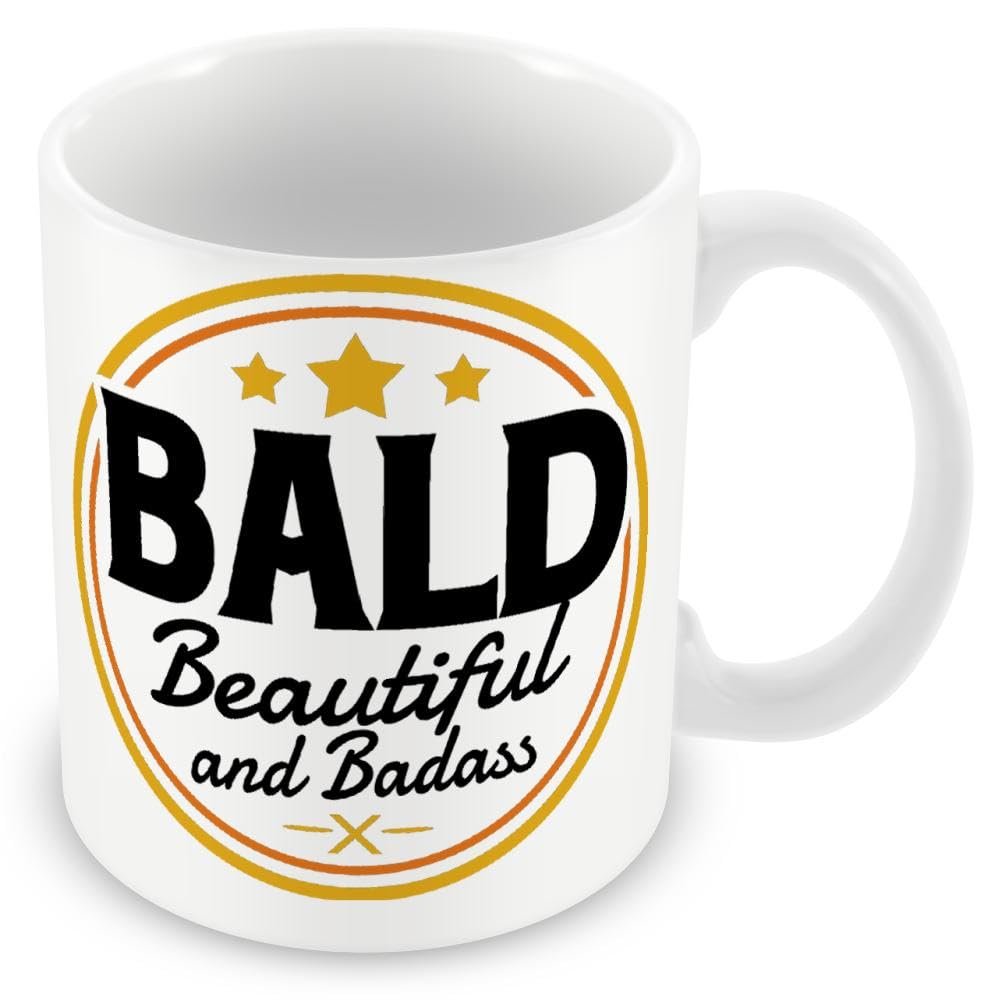 Mug Gift for Cancer Patient - Bald Beautiful and Badass