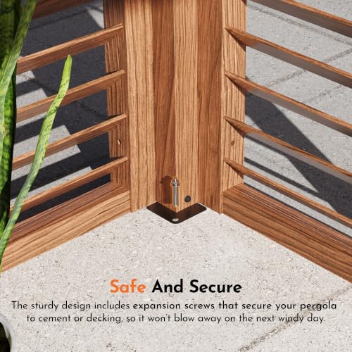MODERNSHADE 12'x12' Louvered Pergola Review: Adjustable Roof with Integrated Drainage image 24