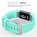 Fitbit Charge 2 Band, MoKo Soft Silicone Adjustable Replacement Sport Strap Band for Fitbit Charge 2 Heart Rate + Fitness Wristband, Wrist Length 5.70