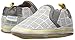 Robeez Boys' Liam Crosshatch Loafer, Grey, 18-24 Months M US Infant