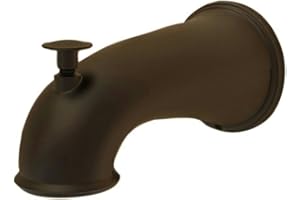 Danco Company 10317 Tub Bathtub Spout, 5-1/2 Inches/Pull Up Diverter, Oil-Rubbed Bronze