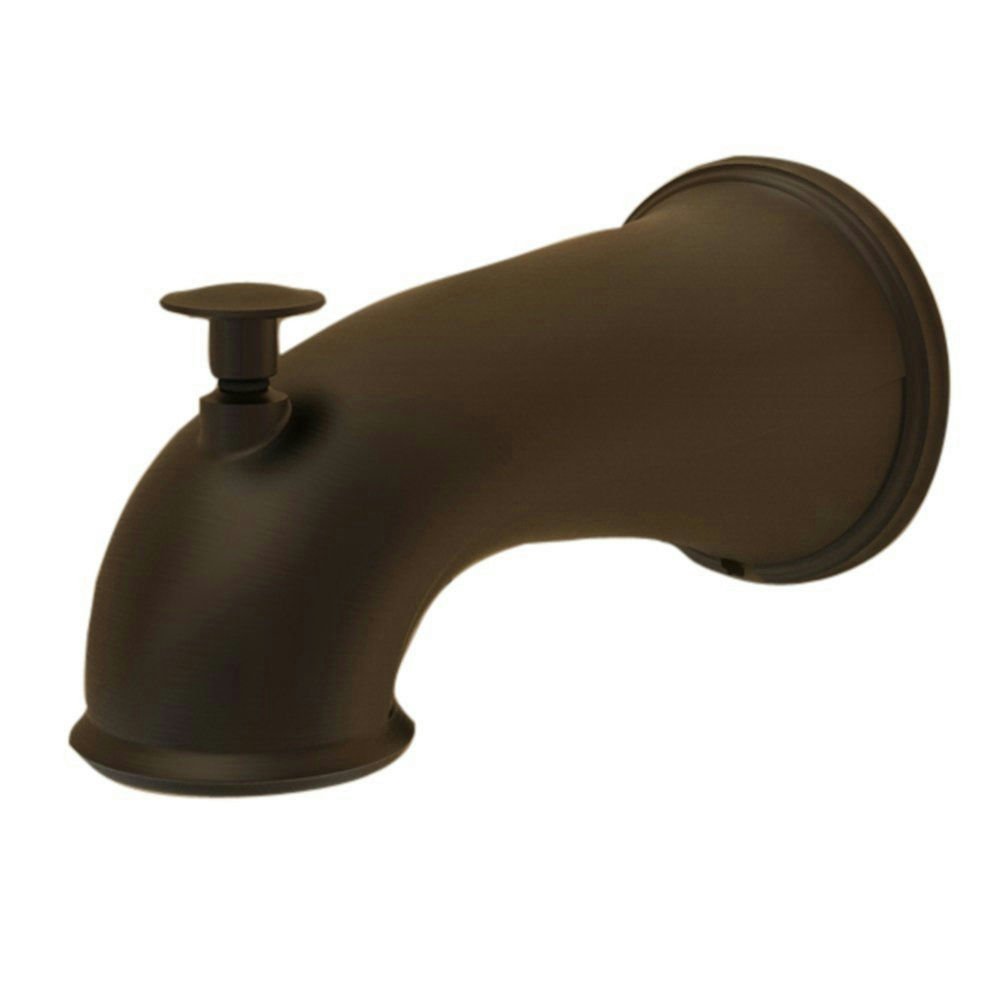 Photo 1 of Danco Company 10317 Tub Bathtub Spout, 5-1/2 Inches/Pull Up Diverter, Oil-Rubbed Bronze