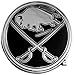 FANMATS 14845 Buffalo Sabres 3D Chrome Metal Auto Emblem