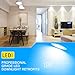 4 Pack 5/6 inch Dimmable LED Downlight, Recessed Retrofit Lighting Fixture, 15W (100W Replacement), 5000K Daylight White, 1360LM, Energy Star & ETL, LED Ceiling Light (5000K(Daylight White), 4 Pack)