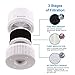 Beemoon Hepa Air Purifier, 3-IN-1 Air Cleaner with True HEPA Filter Removing 99.97% Allergens, Dust & Pollen, Smoke and Pet Dander, 2-Year Warranty