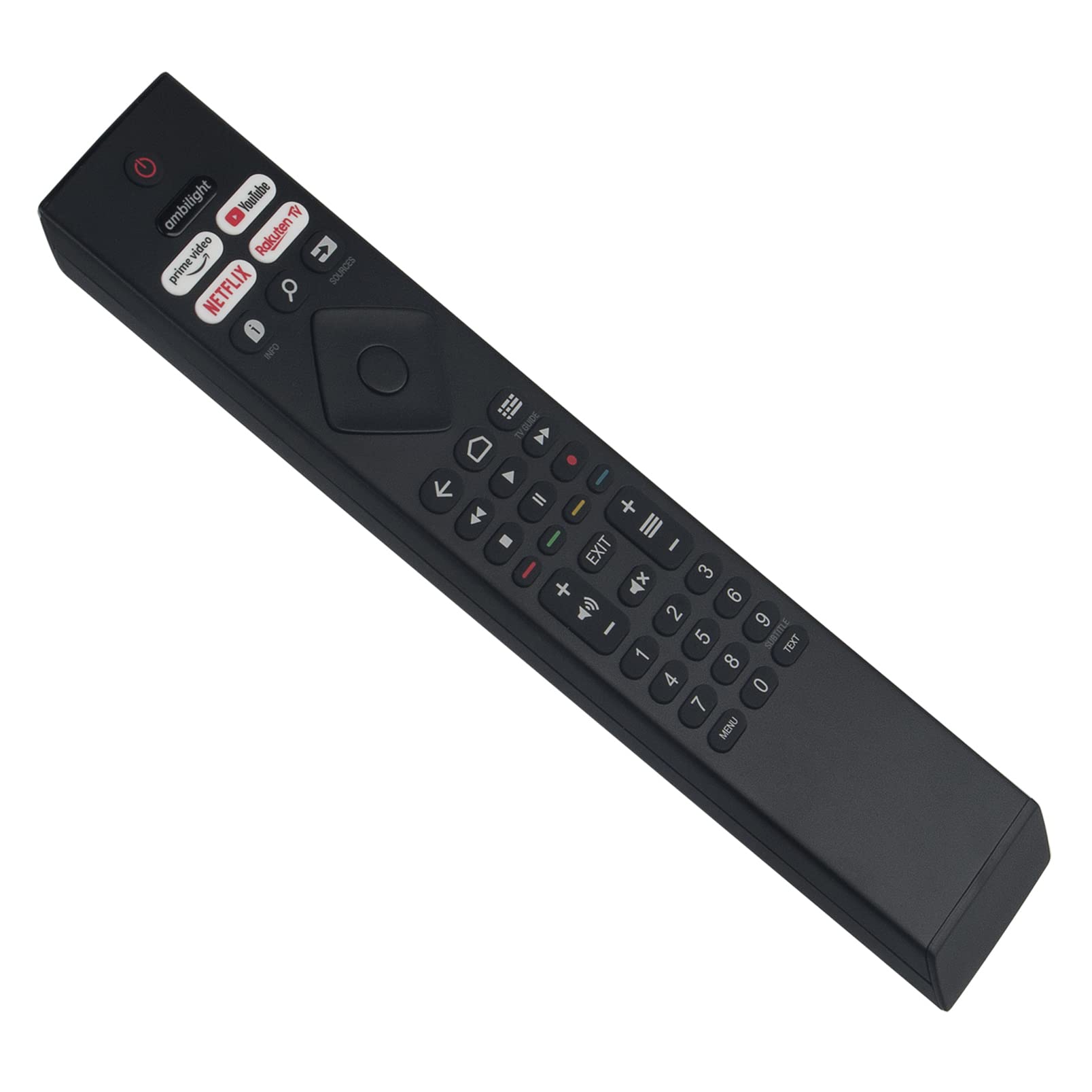 ALLIMITY Replace Remote Control fit for Philips 4K Ultra HD LED TV 50PUS7406/12 55PUS7406/12 55PUS7956/12 65PUS7956/12 70PUS7956/12 43PUS8106/12 50PUS8106/12 55PUS8106/12 65PUS8106/12 70PUS8106/12