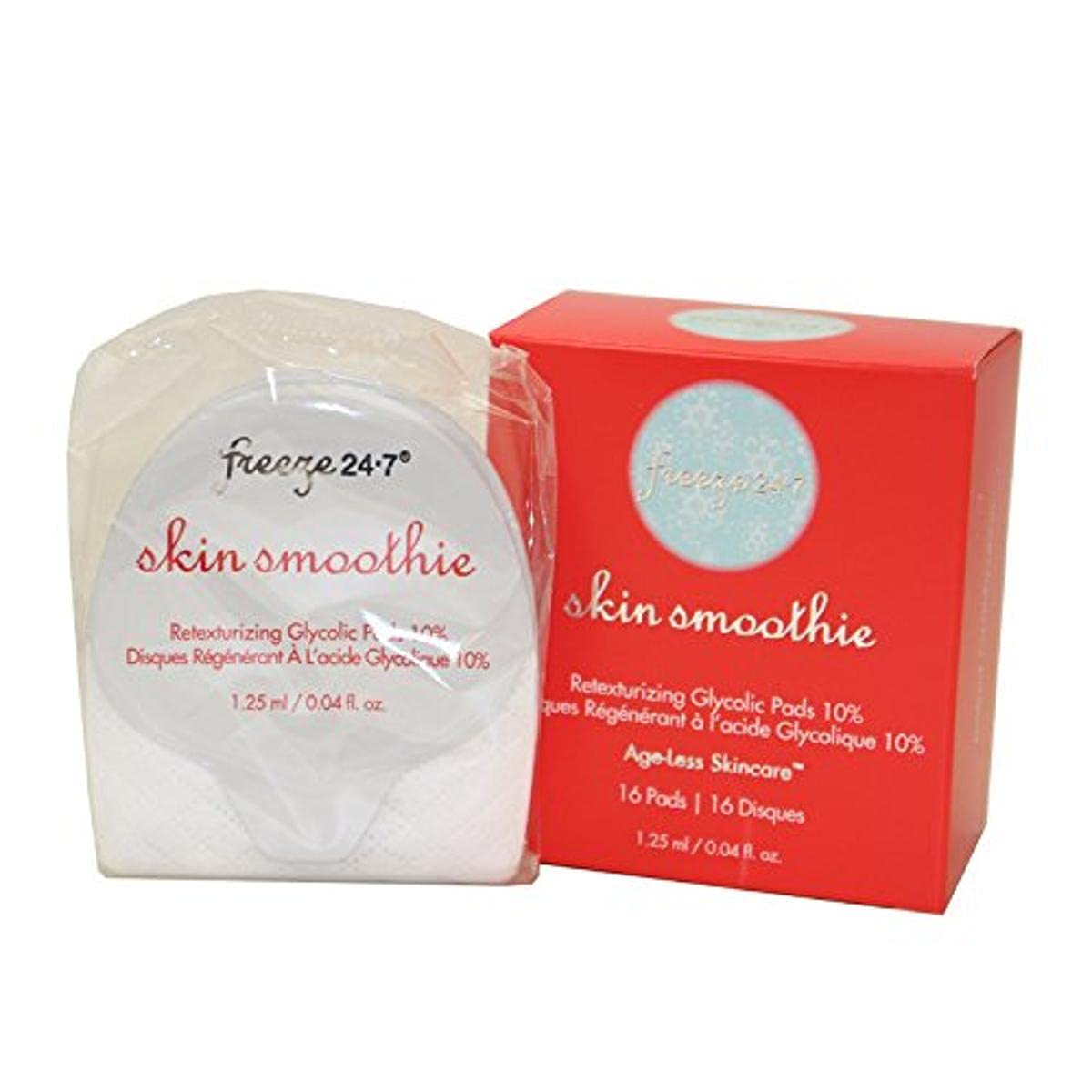 Freeze 24/7 Skinsmoothie Retexturizing Glycolic Pads