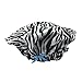 Betty Dain Fashionista Collection Mold Resistant Lined Shower Cap, Sassy Stripes