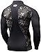 TM-T42-BB_Small Tesla Men's Thermal WinterGear Compression Baselayer Mock Long Sleeve T Shirts T42