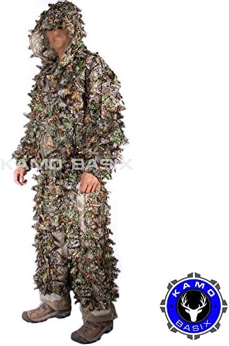 Kamo Basix KamoLeaf 3D Leafy Ghillie Suit