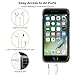 DESTEK Battery Case for iPhone 8/7, Ultra-Thin 3000mAh Rechargeable Portable Charging Cover External Battery Pack, Protective Charger for iPhone 8/7/6s/6, Compatible with Wire Headphones