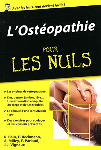 L' ostéopathie pour les nuls