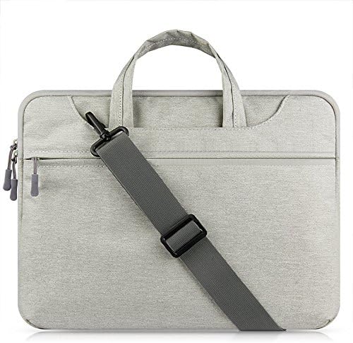 Laptop Shoulder Bag Water Resistance Briefcase Ultra Thin Handbag Cover Case for 15 15.4 Inches Laptop MacBook Air / Pro w Retina Notebook Computer (15.6 inch)