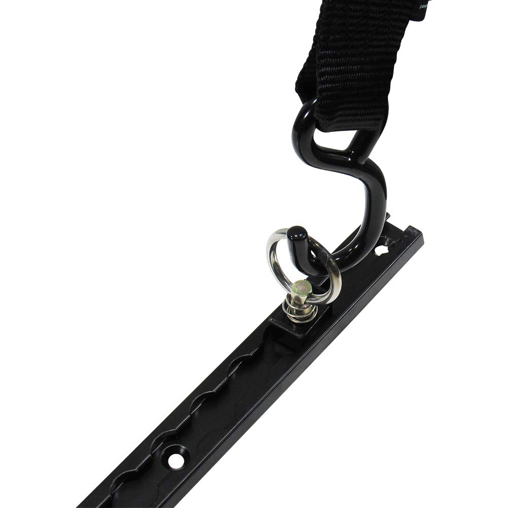 Pit Posse 4' Aluminum S Track Tie Down Rails Set Of 2 Heavy Aircraft