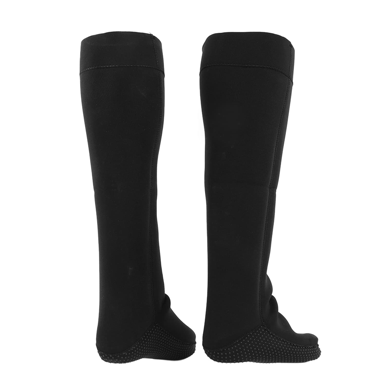 RiToEasysports 3mm Long Dive Water Socks,Neoprene Quick Drying Socks Slip Resistance Diving Wetsuit Socks for Women Men (XL)