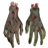 Sunward(TM) Halloween Horror Props Bloody Hand Party Decoration