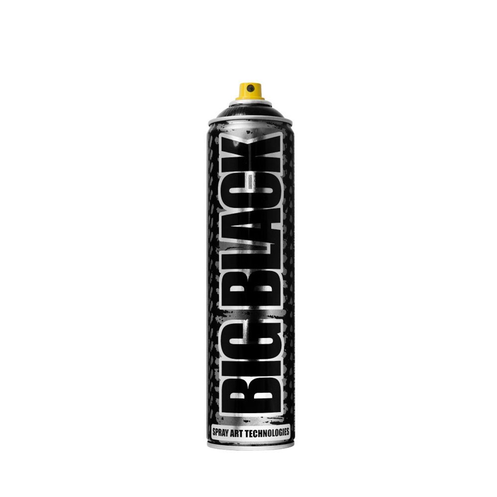 KOBRA KOB-10072 600ml Aerosol Spray Paint - Big Black