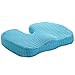 ChiroDoc Coccyx Seat Cushion with UltraCool Mesh Cover & Ergonomic Orthopedic Memory Foam - Perfect For Coccyx & Tailbone Pain Relief (Sciatica) - Reduce Lower Back Pain From Sitting All Day