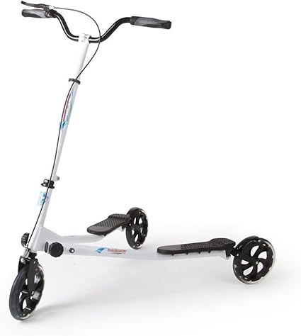 Aodi Roller Speeder Scooter Drei Rad Kinder Brustschwimmen Dreirad Jungen Weiss Schwarz 8 Jahre Alt Weiss Amazon De Sport Freizeit